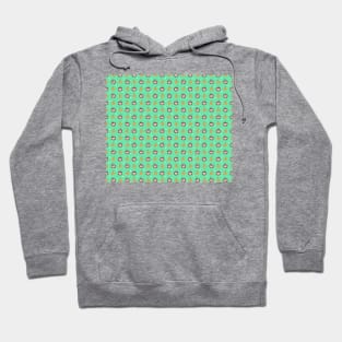 Apples Oranges and Star Pattern Hoodie